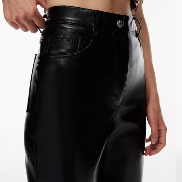 Aritzia Wilfred The Melina Pant Black - Picture 4 of 9